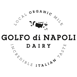 LOCAL ORGANIC MILK GOLFO DI NAPOLI DAIRY INCREDIBLE ITALIAN TASTE logo