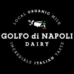 LOCAL ORGANIC MILK GOLFO DI NAPOLI DAIRY INCREDIBLE ITALIAN TASTE logo