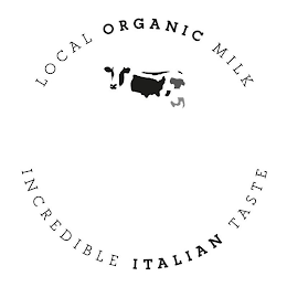 LOCAL ORGANIC MILK INCREDIBLE ITALIAN TASTE logo
