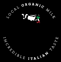 LOCAL ORGANIC MILK INCREDIBLE ITALIAN TASTE logo