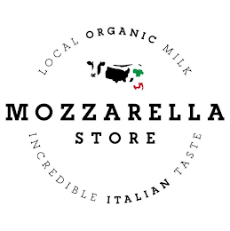 LOCAL ORGANIC MILK MOZZARELLA STORE INCREDIBLE ITALIAN TASTE logo