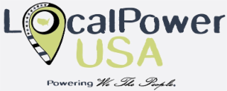 LOCAL POWER USA POWERING WE THE PEOPLE. logo