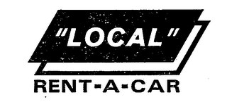 "LOCAL" RENT-A-CAR logo