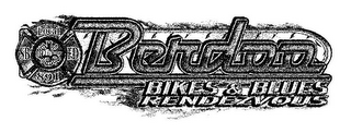 LOCAL SB FD 891 BERDOO BIKES & BLUES RENDEZVOUS logo