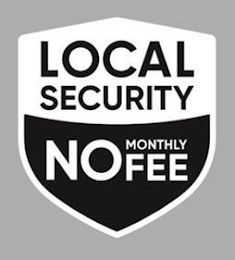 LOCAL SECURITY NO MONTHLY FEE logo