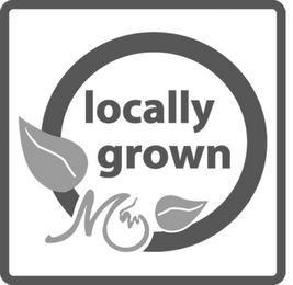 LOCALLY GROWN M logo
