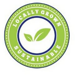 LOCALLY GROWN SUSTAINABLE logo