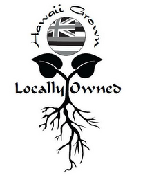 LOCALLY OWNED HAWAII GROWN logo