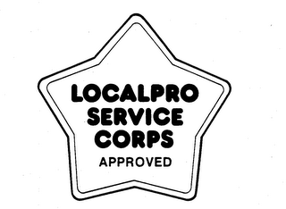 LOCALPRO SERVICE CORPS APPROVED logo