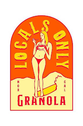 LOCALS ONLY GRANOLA NOR CAL logo