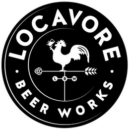 ·LOCAVORE· LBW BEER WORKS logo