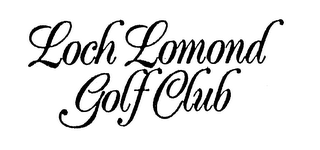 LOCH LOMOND GOLF CLUB logo