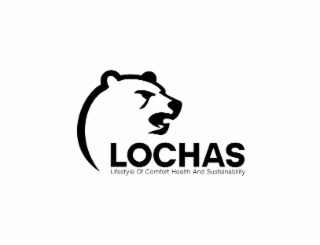 LOCHAS LIFESTYLE OF COMFORT HEALTH AND SUSTAINABILITY logo