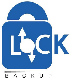 LOCK BACKUP logo