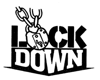 LOCK DOWN logo