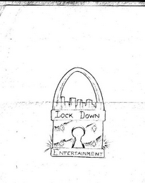 LOCK DOWN ENTERTAINMENT logo