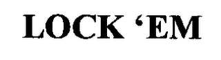 LOCK 'EM logo