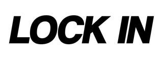 LOCK IN logo