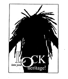 LOCK INTO YOUR HERITAGE! logo