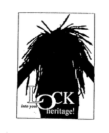 LOCK INTO YOUR HERITAGE! logo