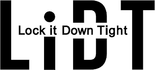 LOCK IT DOWN TIGHT LIDT logo