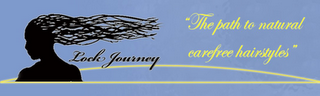 LOCK JOURNEY "THE PATH TO NATURAL CAREFREE HAIRSTYLES" logo