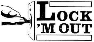 LOCK 'M OUT logo