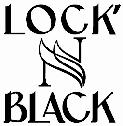 LOCK' N BLACK logo
