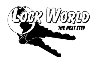 LOCK WORLD THE NEXT STEP logo