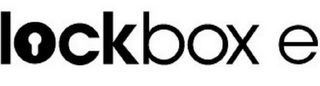 LOCKBOX E logo