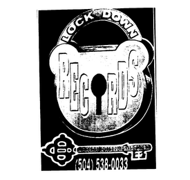LOCKDOWN RECORDS LOCKETT ENTERTAINMENT INC (504)538-0033 logo