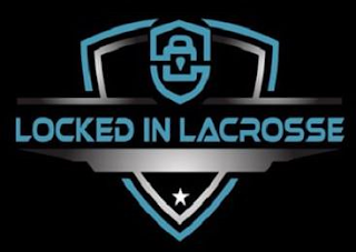 LOCKED IN LACROSSE logo