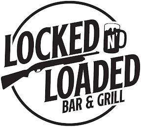 LOCKED N' LOADED BAR & GRILL logo