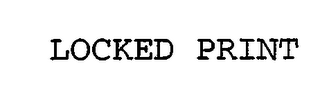 LOCKED PRINT logo