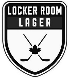 LOCKER ROOM LAGER logo