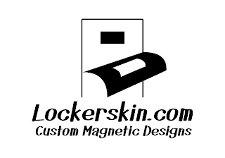 LOCKERSKIN.COM CUSTOM MAGNETIC DESIGNS logo