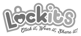 LOCKITS CLICK IT, WEAR IT, SHARE IT! logo