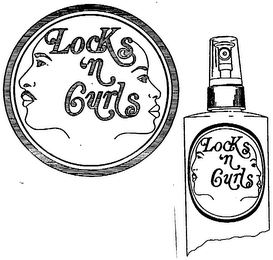 LOCKS 'N CURLS logo
