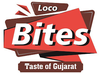 LOCO BITES TASTE OF GUJARAT logo