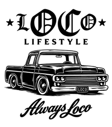 LOCO LIFESTYLE LOCO ALWAYS LOCO logo