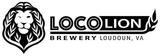 LOCO LION BREWERY LOUDOUN, VA logo