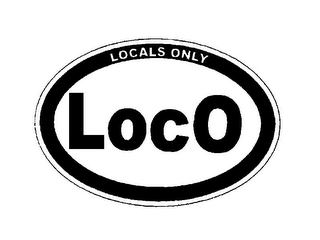 LOCO LOCALS ONLY logo
