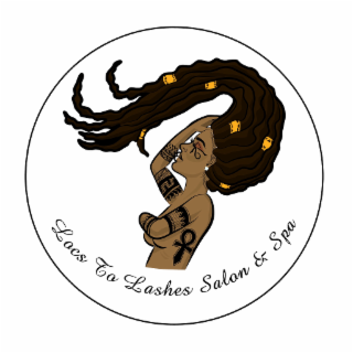 LOCS TO LASHES SALON & SPA logo