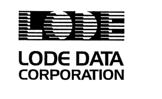 LODE DATA CORPORATION logo