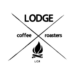 LODGE COFFEE ROASTERS X L.C.R logo