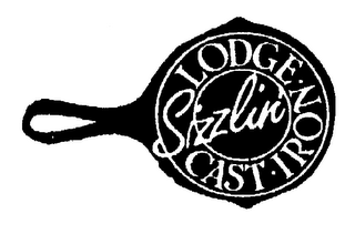 LODGE SIZZLIN' CAST IRON logo