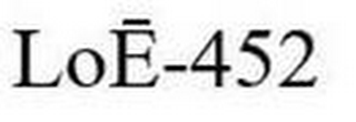 LOE-452 logo