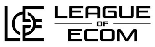LOE LEAGUE OF ECOM logo