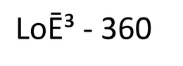 LOE3 - 360 logo