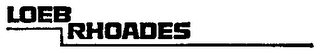 LOEB RHOADES logo